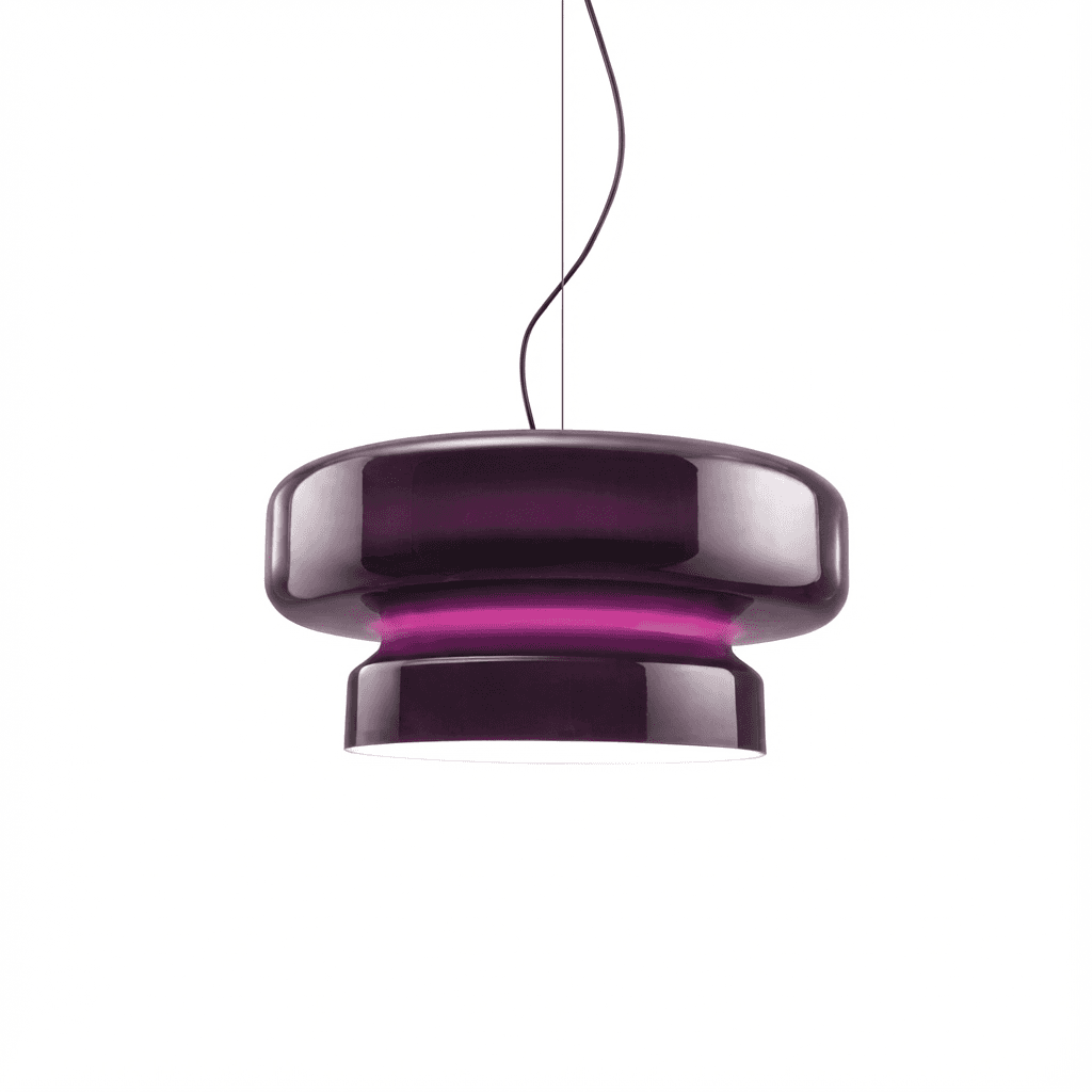 Lampa wisząca ze szkła artystycznego 4