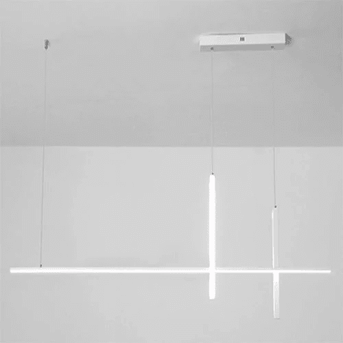 Nowoczesny minimalistyczny podłużny żyrandol LED 2