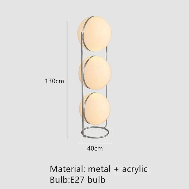 Lampa Podłogowa Bauhaus | Akryl 1,5kg 2