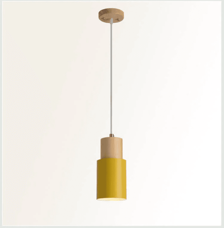 Nordycka lampa wisząca LED w stylu Macaron 4