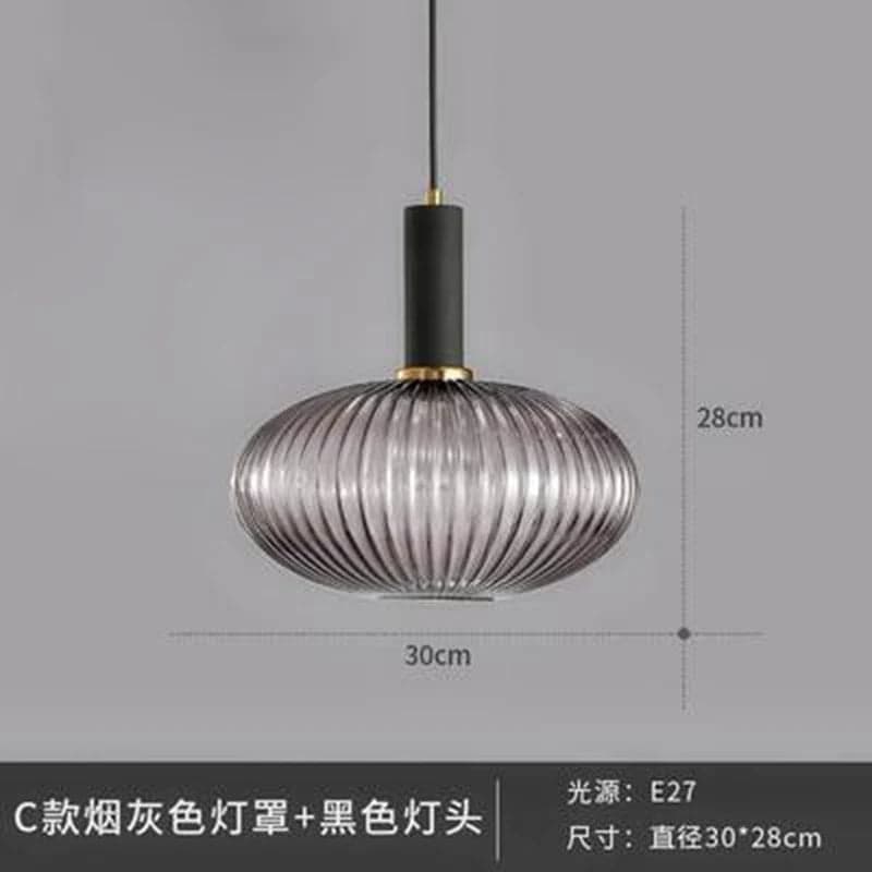 GLAS | szklana lampa wisząca 15