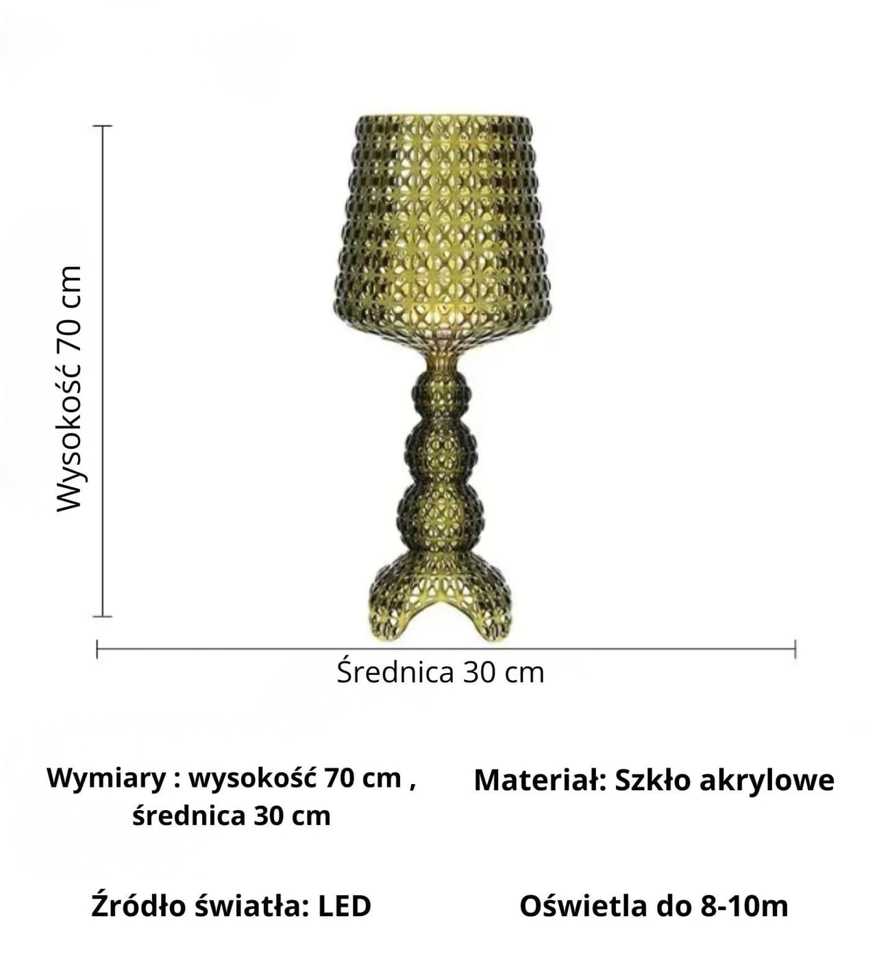 Lampa Podłogowa KABUKI | Elegancki Design, 1,65 kg 6