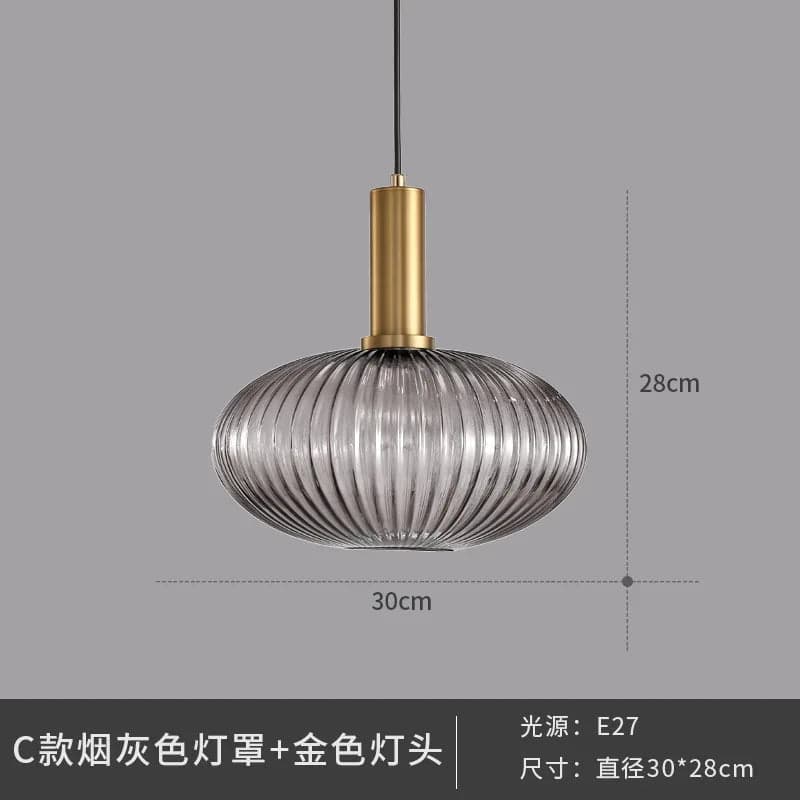 GLAS | szklana lampa wisząca 17