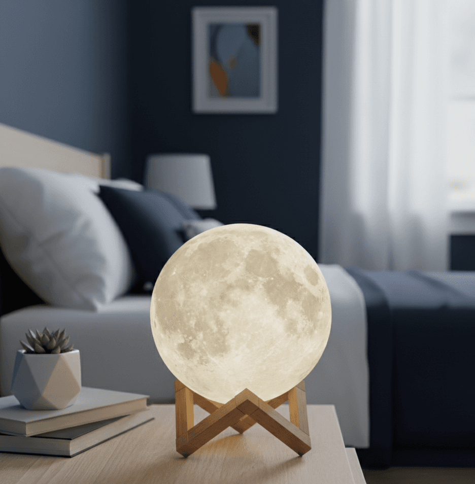 Lampa Księżycowa | Technologia 3D