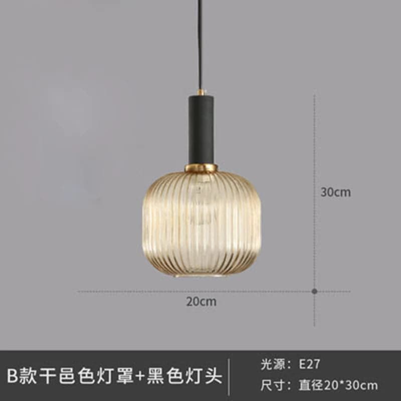 GLAS | szklana lampa wisząca 11