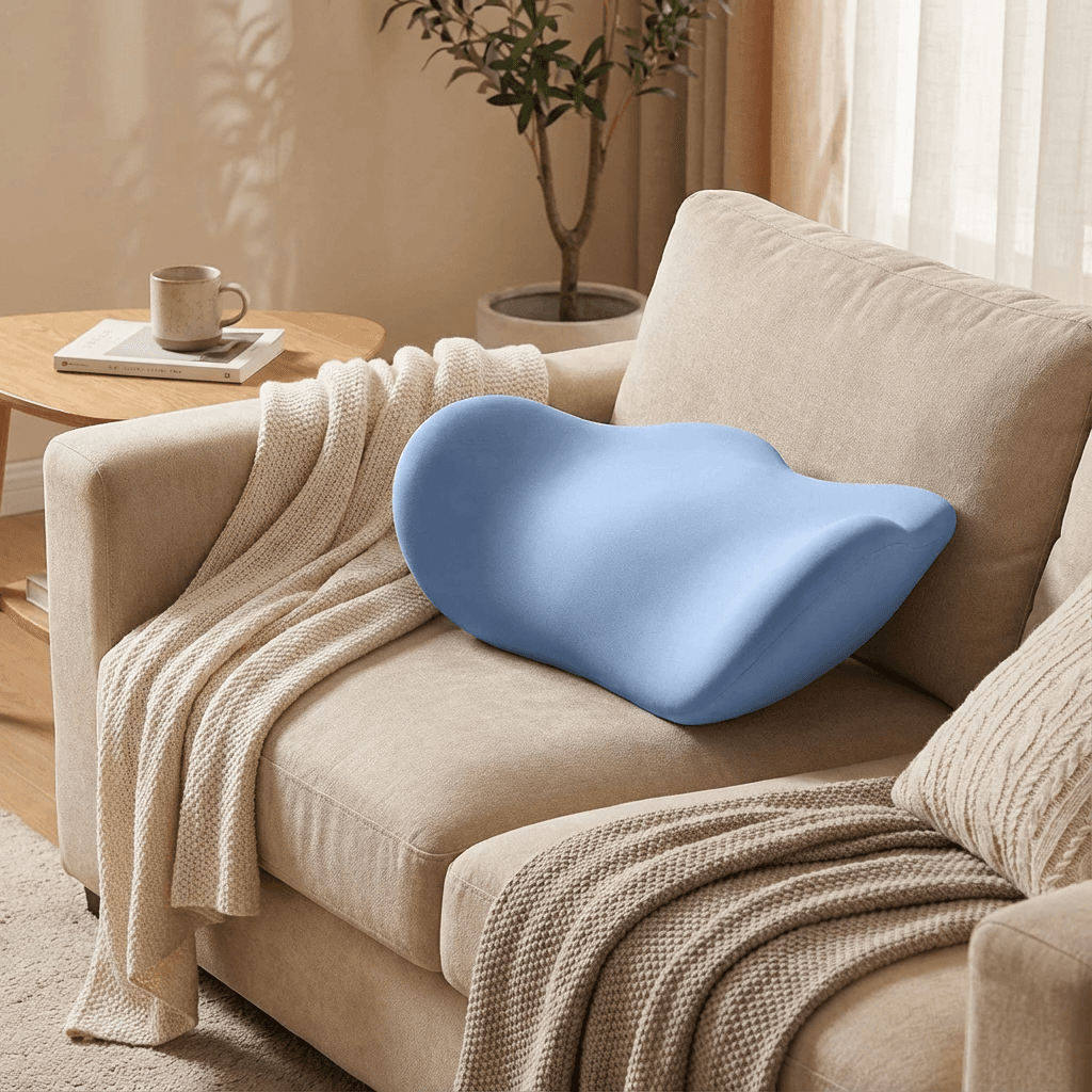 Poduszka pod plecy z pianki Memory | Ergonomiczna i oddychająca 0,8 kg 2