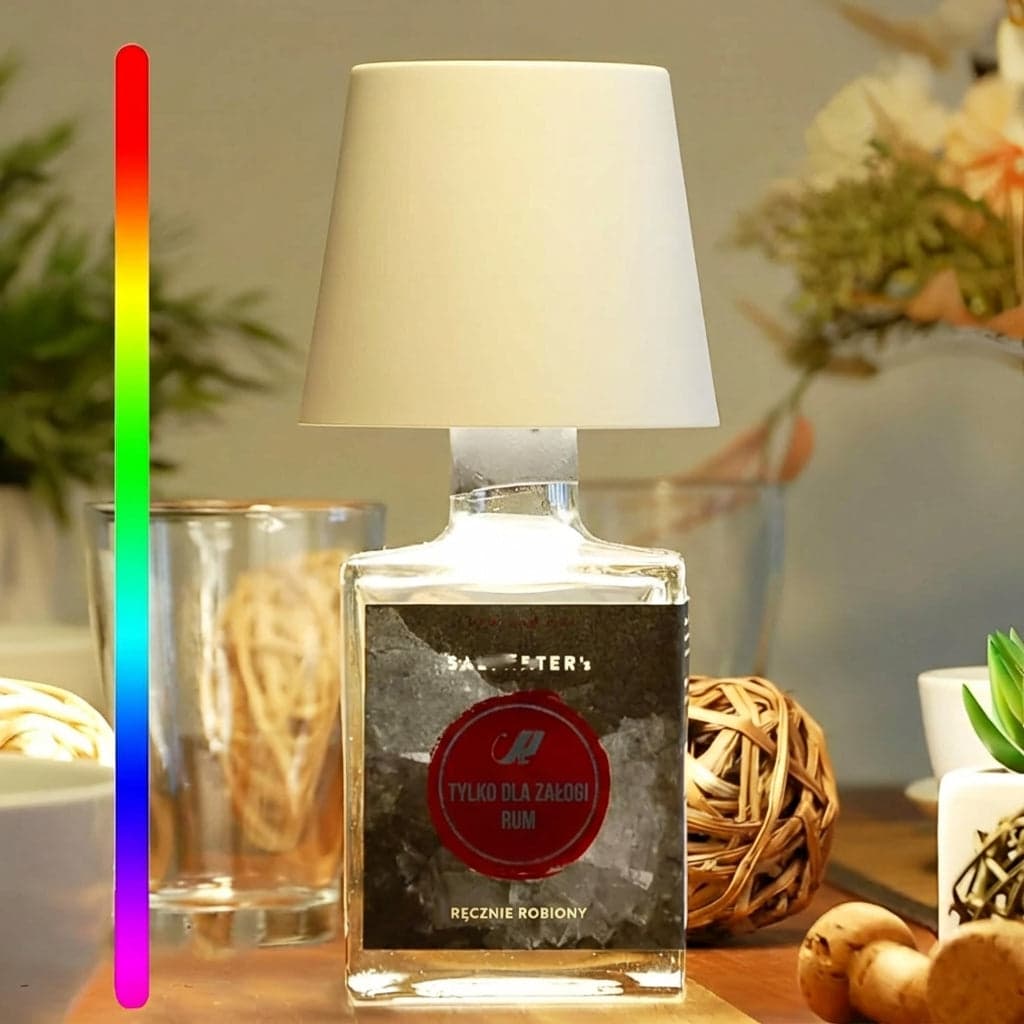 Lampa Butelka LED Dotykowa – Przenośne Oświetlenie do Sypialni 14
