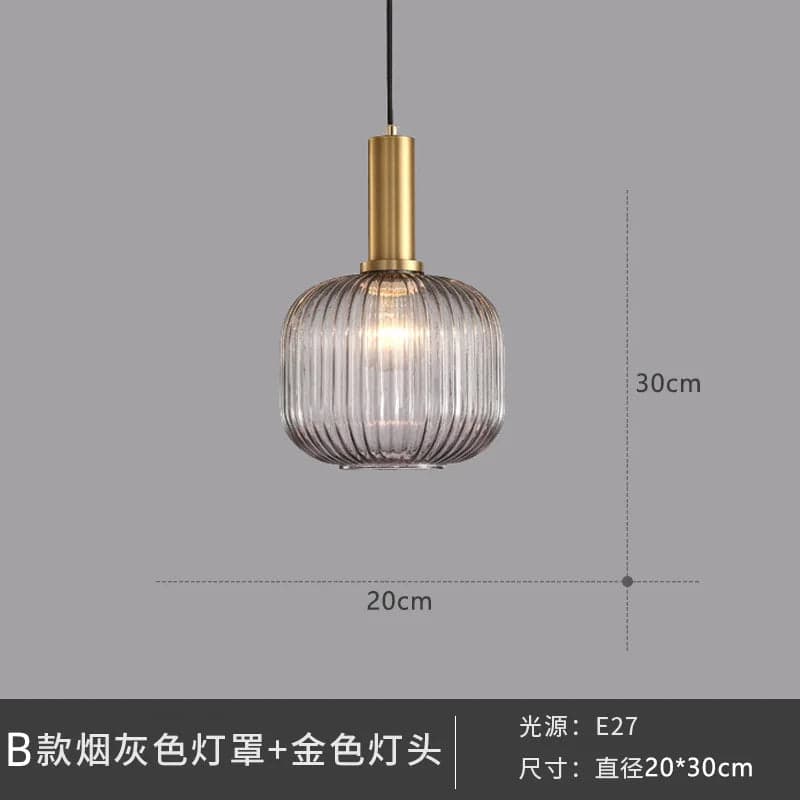 GLAS | szklana lampa wisząca 3