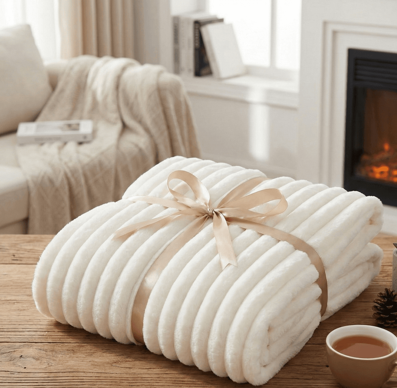 Luksusowy Koc Polarowy