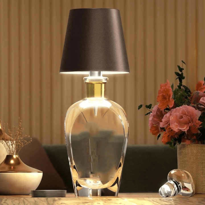Lampa Butelka LED Dotykowa – Przenośne Oświetlenie do Sypialni 8