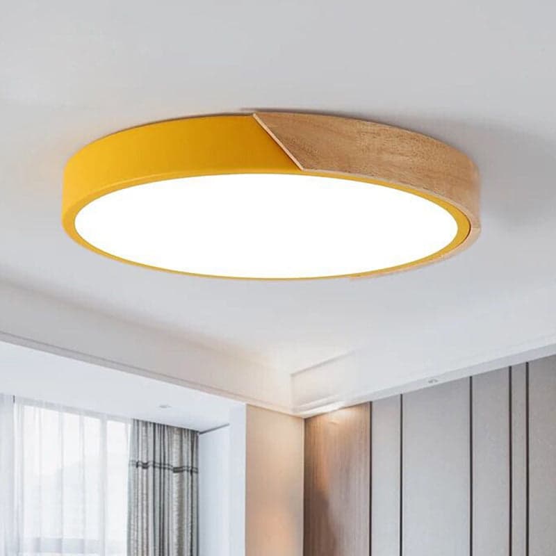 Lampa Sufitowa LED Okrągła – Nowoczesne Oświetlenie do Sypialni
