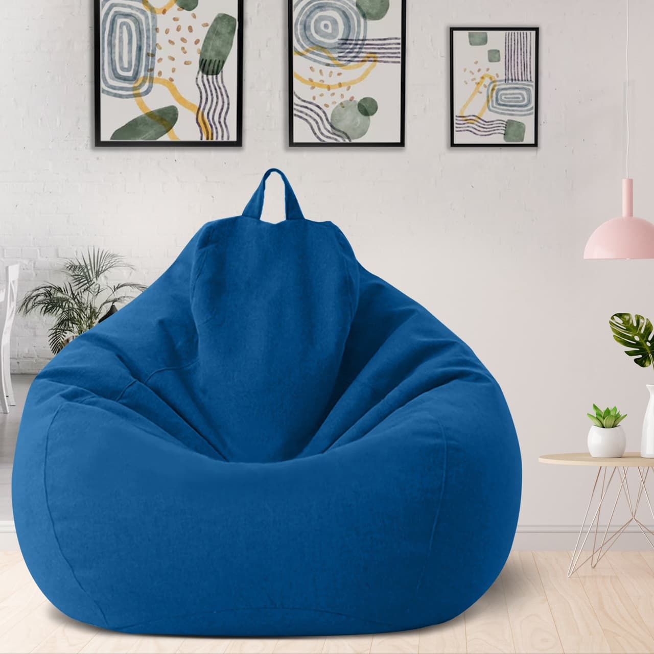 Worek Sako Lniany Ergonomiczny – Komfortowy Mebel do Salonu 3
