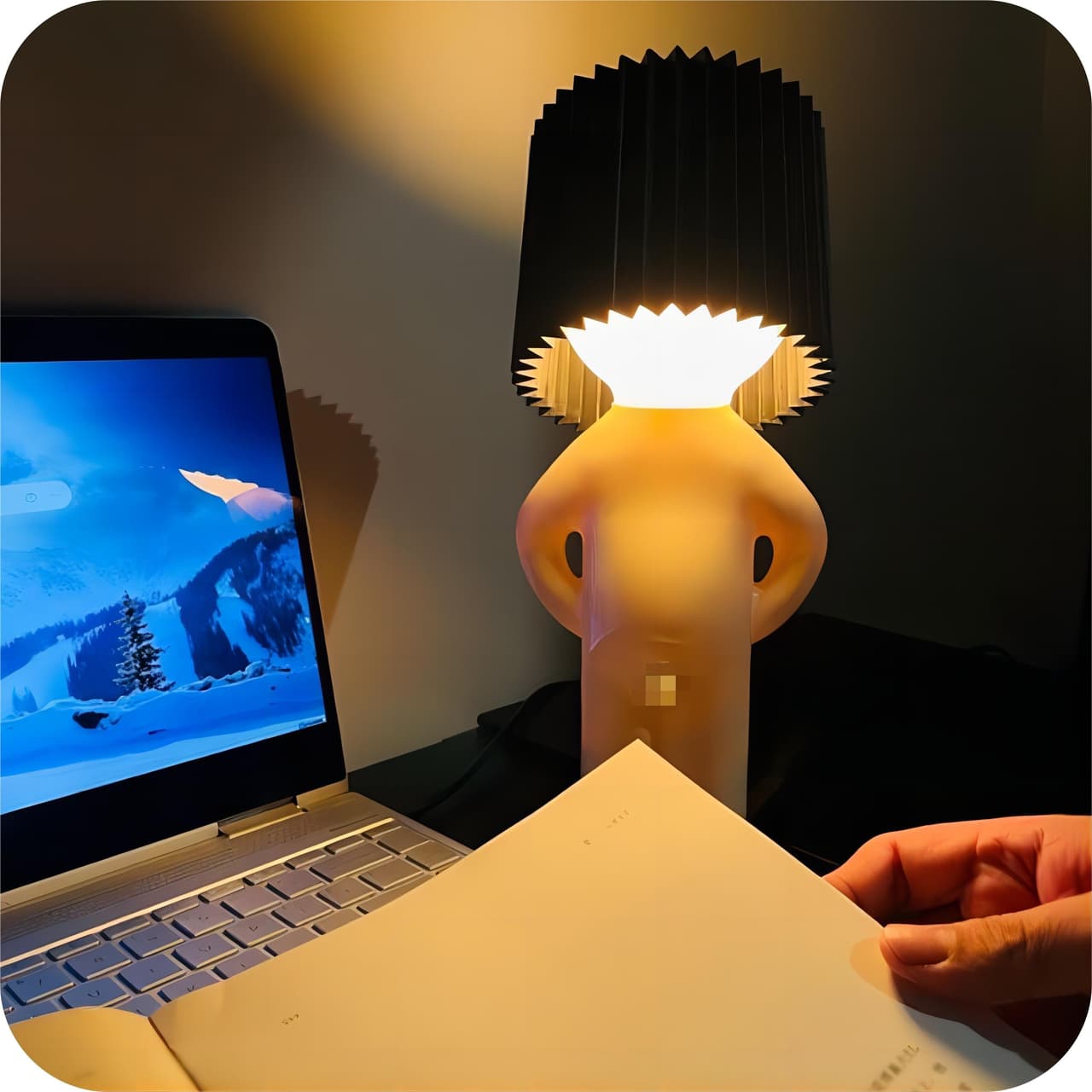 Lampa Bezprzewodowa LED Kolorowa – Designerskie Oświetlenie do Salonu 7