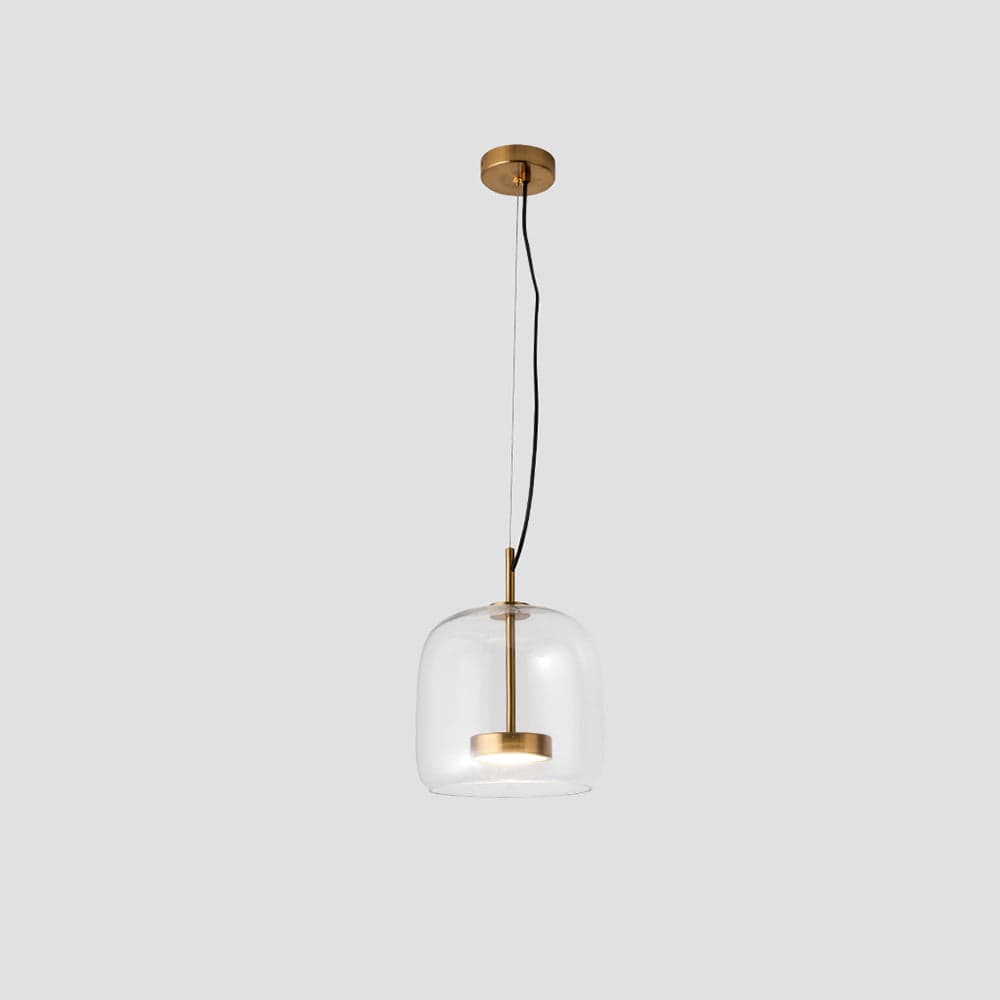 Lampa Wisząca LED Retro Złota – Oświetlenie do Sypialni 6