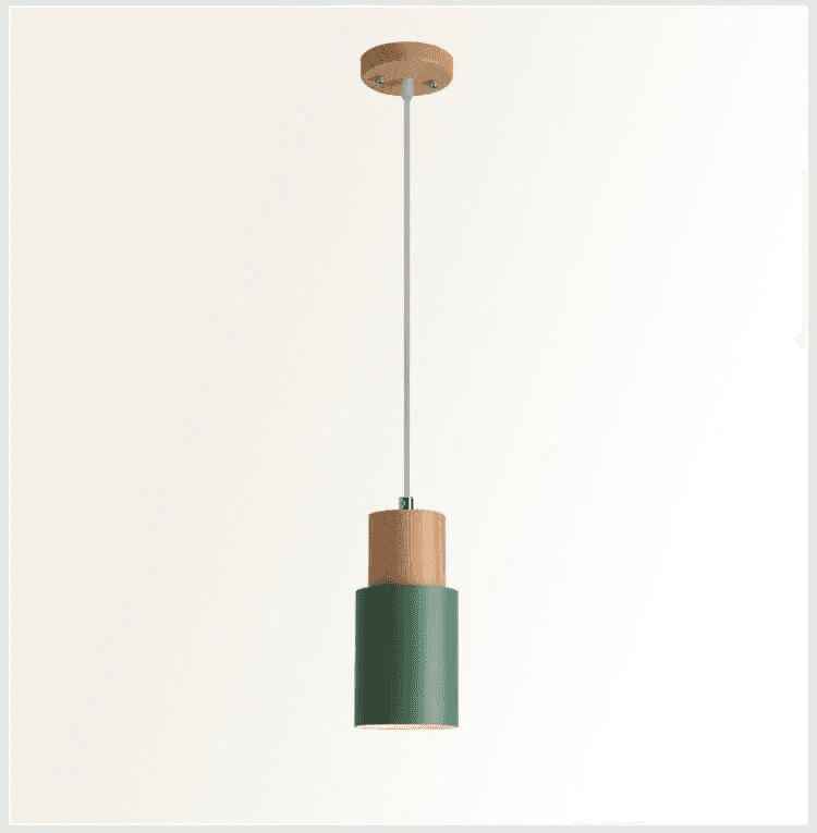 Nordycka lampa wisząca LED w stylu Macaron 3