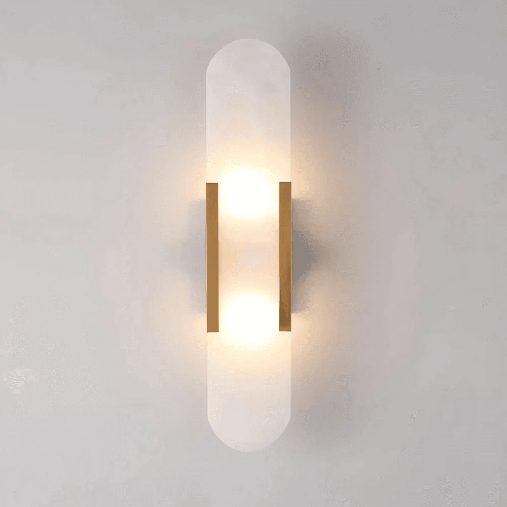 Kinkiet Geometric Harmony Alabaster 3