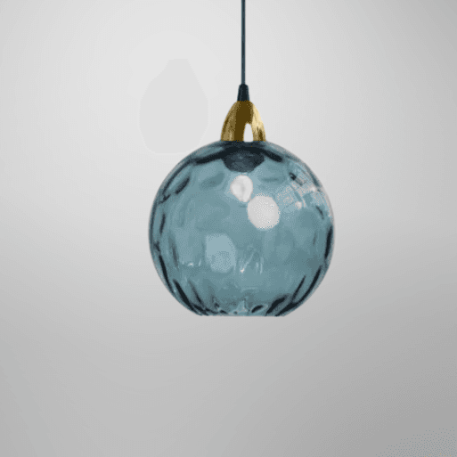 Lampa Wisząca Szklana Kula – Eleganckie Oświetlenie do Salonu i Sypialni 7