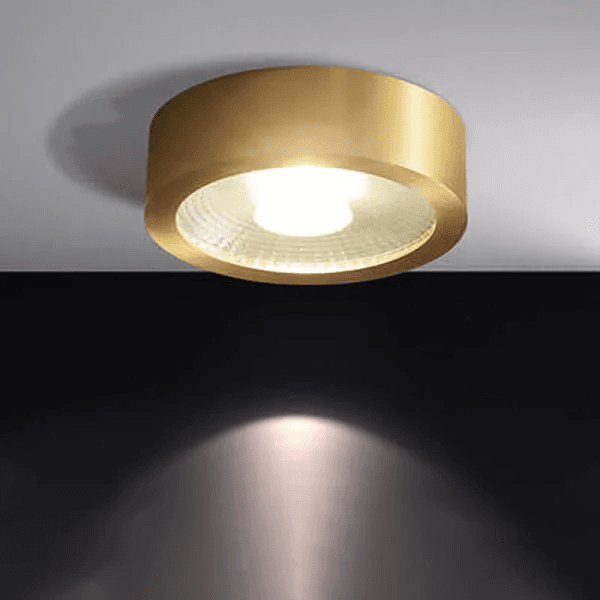 Nordycka Luksusowa Lampa Natynkowa LED z Pełnego Mosiądzu 3