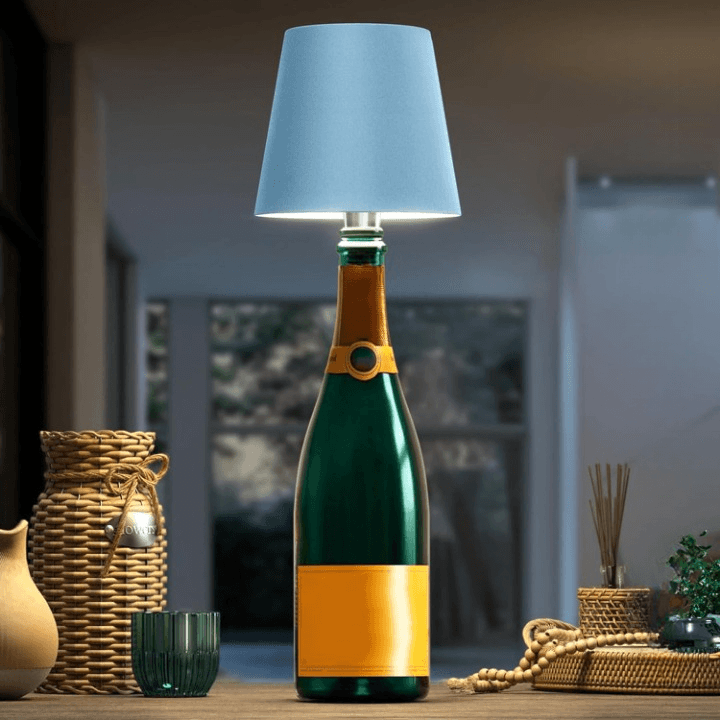 Lampa Butelka LED Dotykowa – Przenośne Oświetlenie do Sypialni