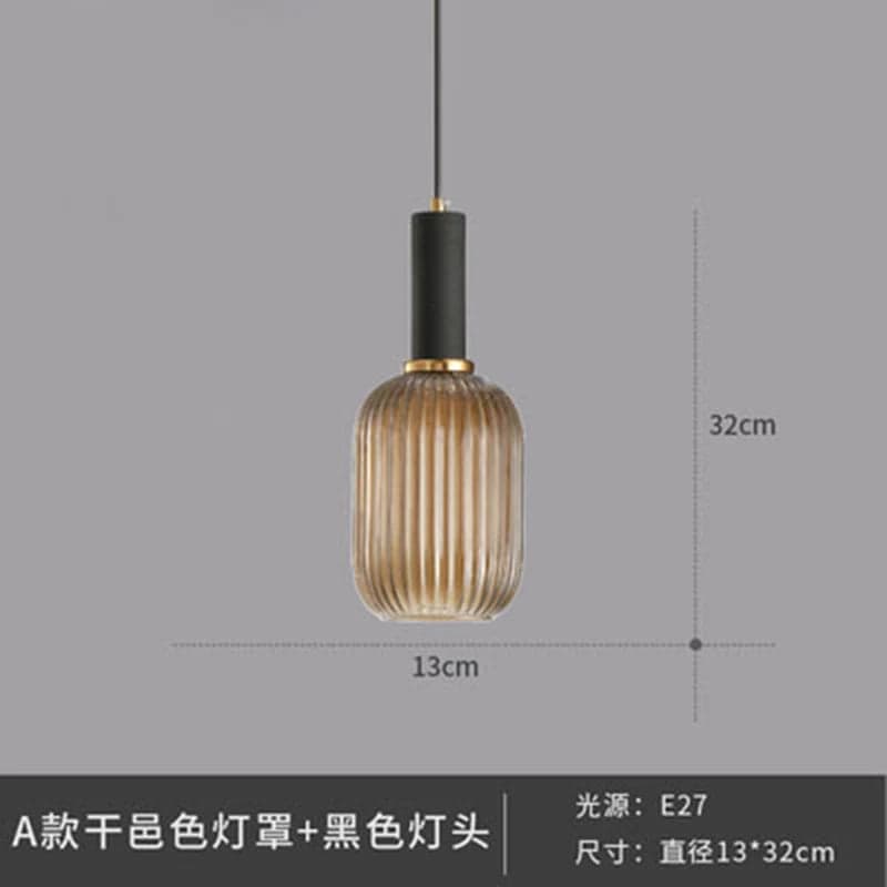 GLAS | szklana lampa wisząca 13