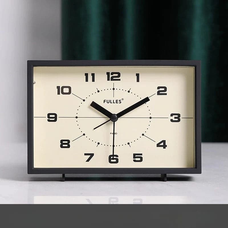 Budzik Retro | Cichy Mechanizm 3