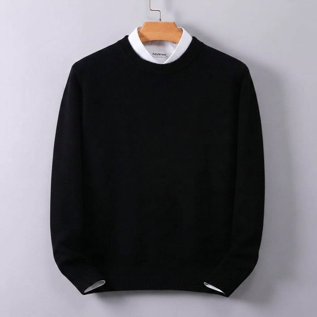 Sweter Kaszmirowy Męski – Luksusowa Odzież na Zimę 7