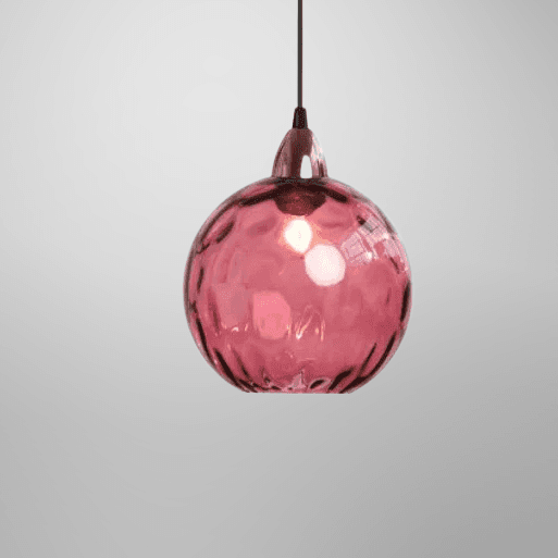 Lampa Wisząca Szklana Kula – Eleganckie Oświetlenie do Salonu i Sypialni 3