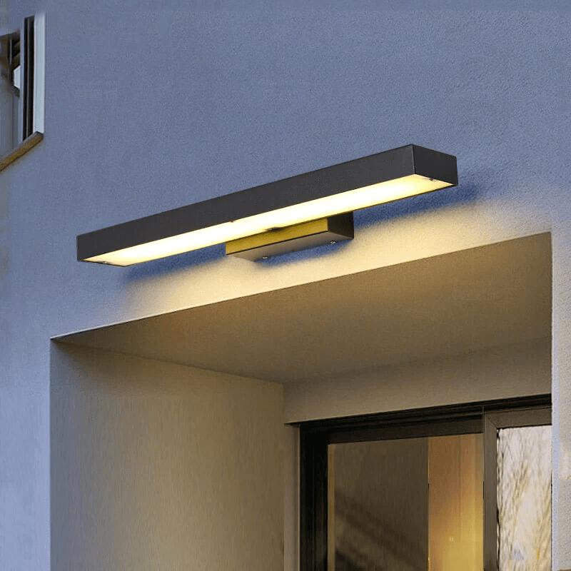 Nowoczesna wodoodporna minimalistyczna kinkietowa lampa ścienna LED 2