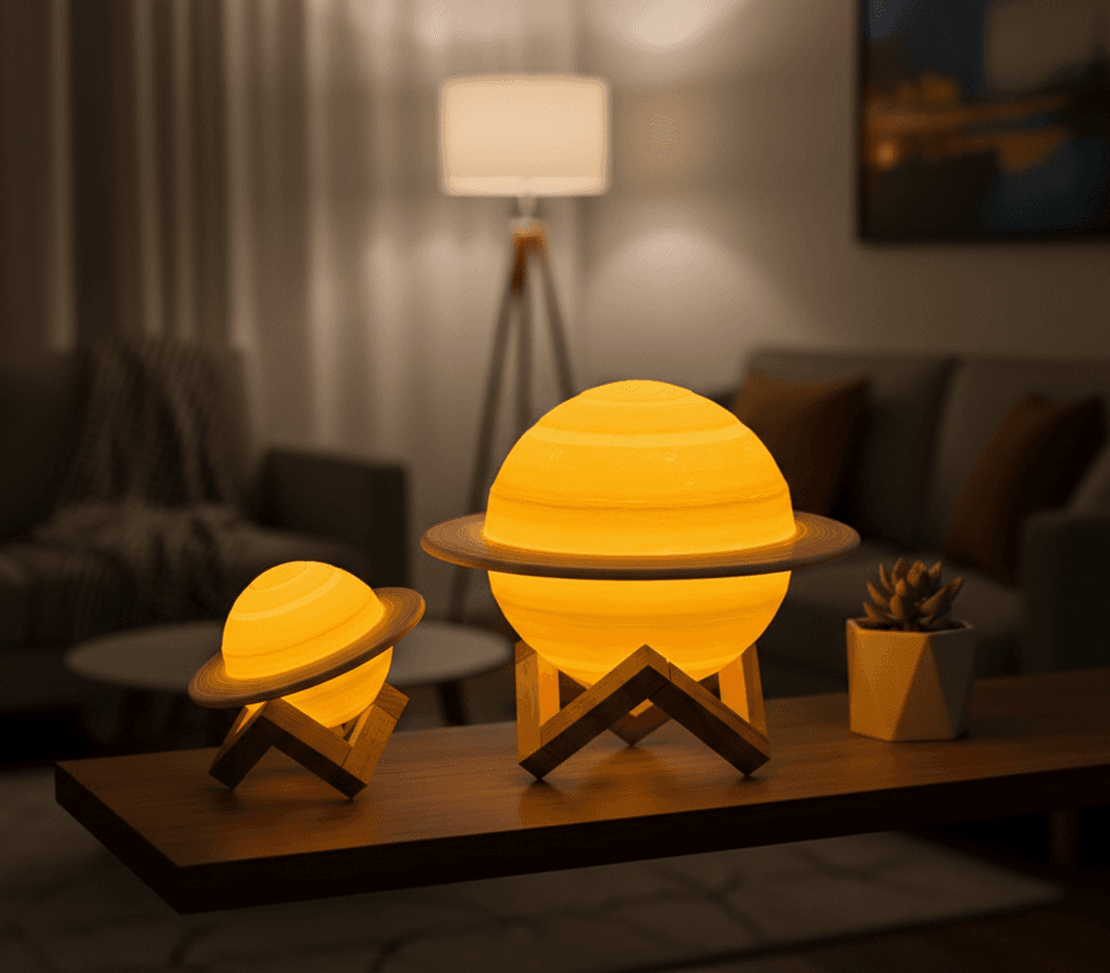 Lampa Saturna | Regulowane oświetlenie