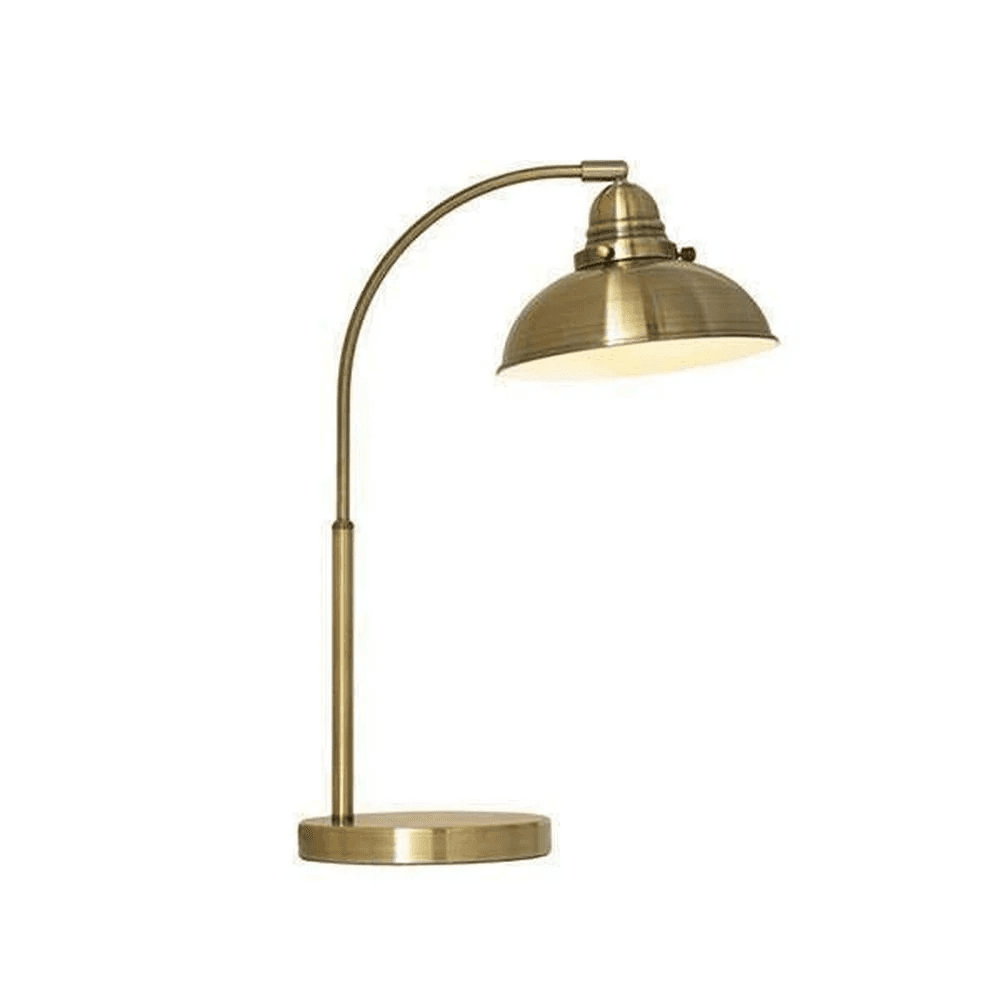 Lampa biurkowa i stołowa w stylu vintage z metalu 3