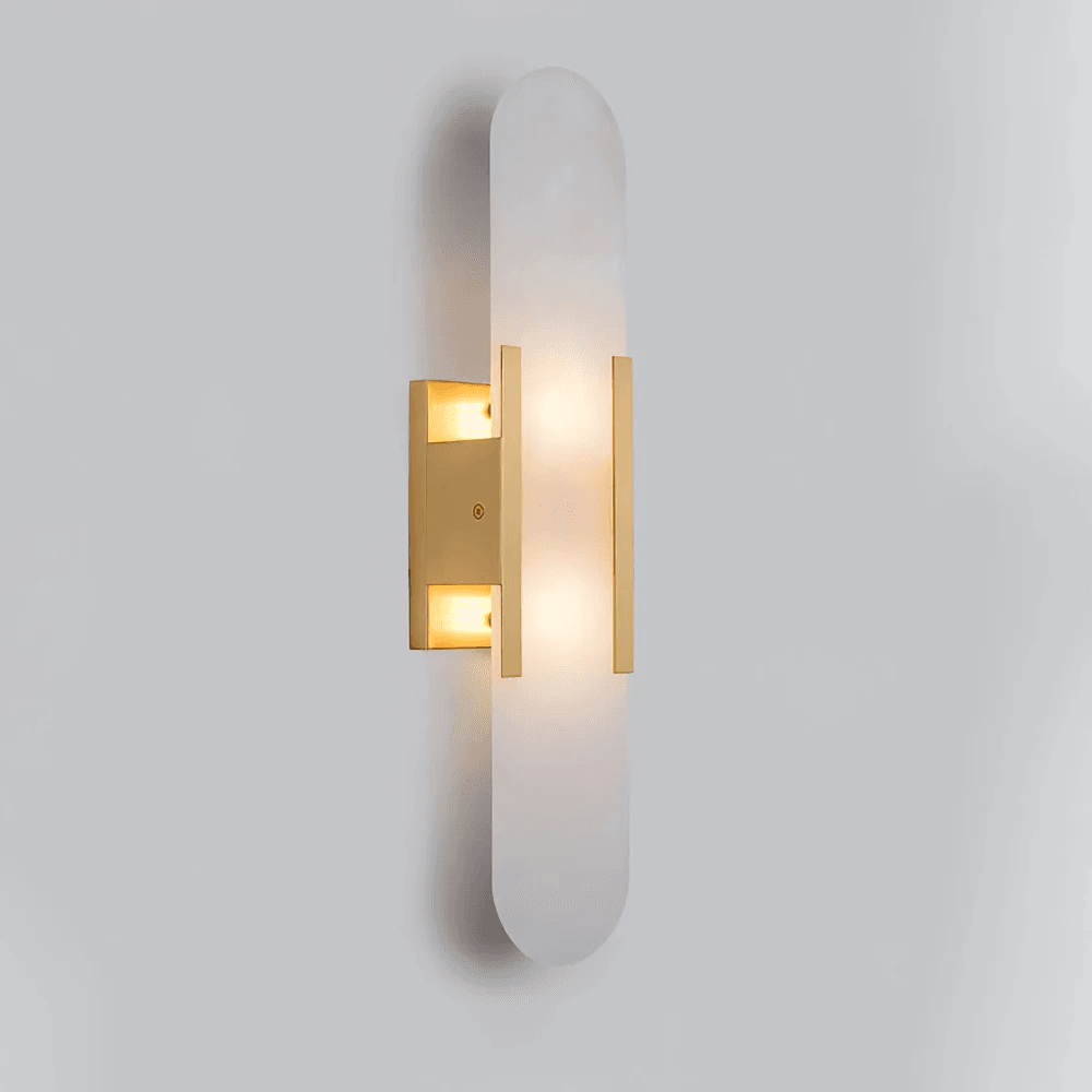 Kinkiet Geometric Harmony Alabaster 2