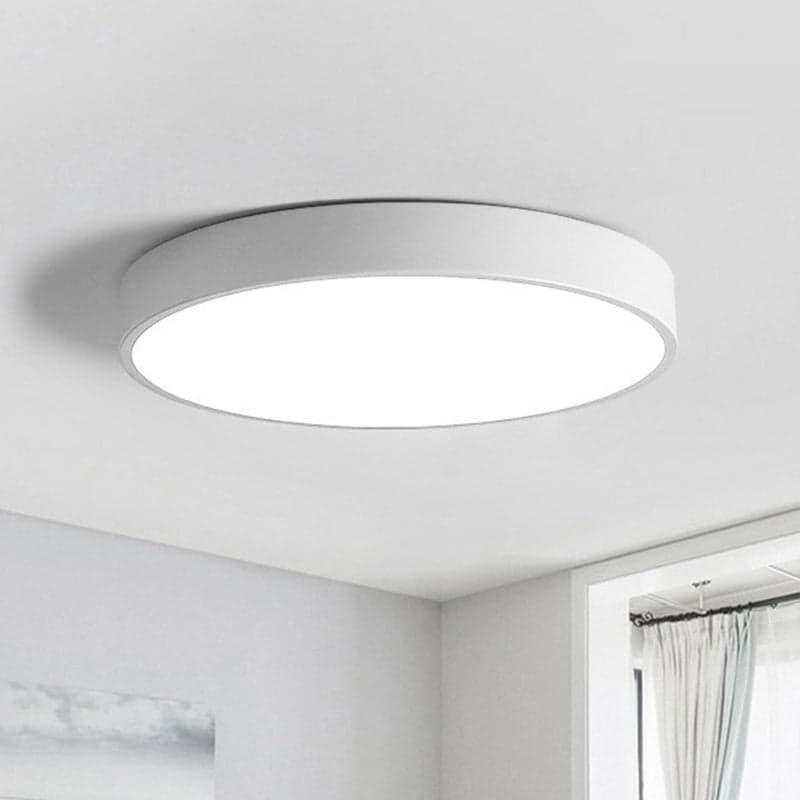 Lampa Sufitowa LED Okrągła Nordic – Oświetlenie do Sypialni 3