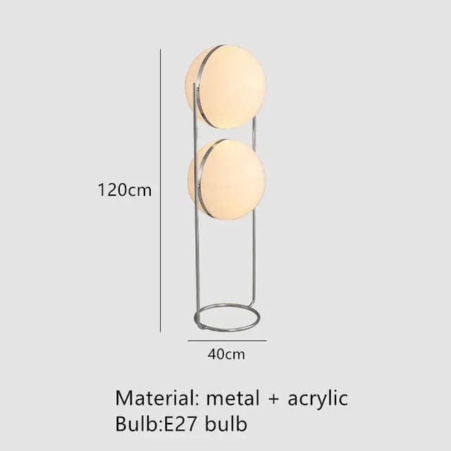 Lampa Podłogowa Bauhaus | Akryl 1,5kg 5