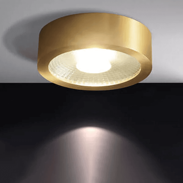 Nordycka Luksusowa Lampa Natynkowa LED z Pełnego Mosiądzu 2