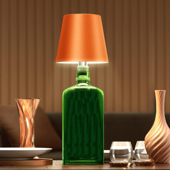 Lampa Butelka LED Dotykowa – Przenośne Oświetlenie do Sypialni 11
