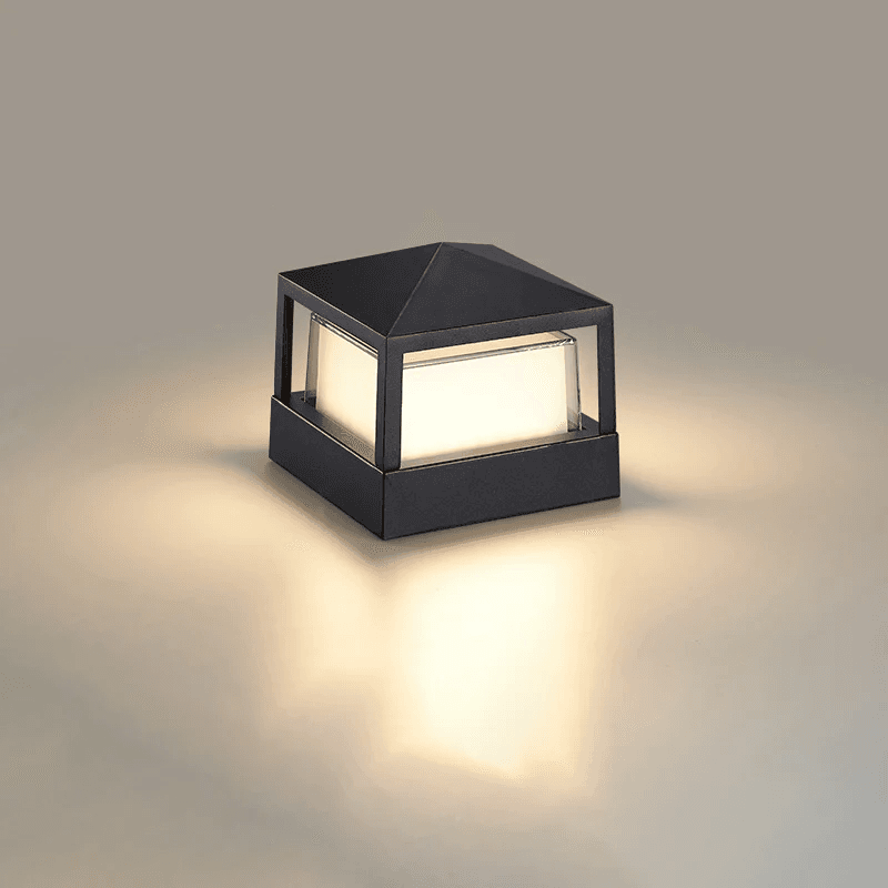 Wodoodporne aluminiowe cylindryczne LED oświetlenie zewnętrzne 2