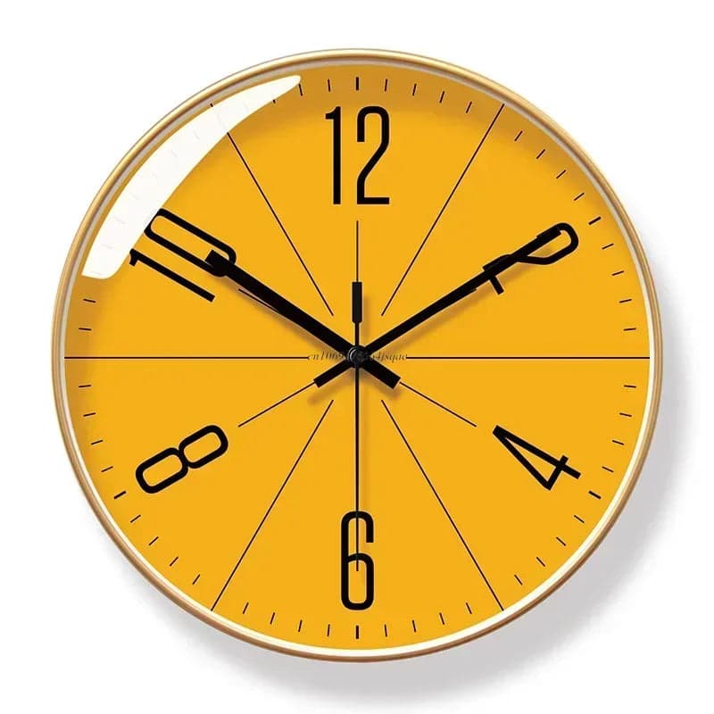 Zegar ścienny w stylu nordyckim | Nowoczesny design 1kg
