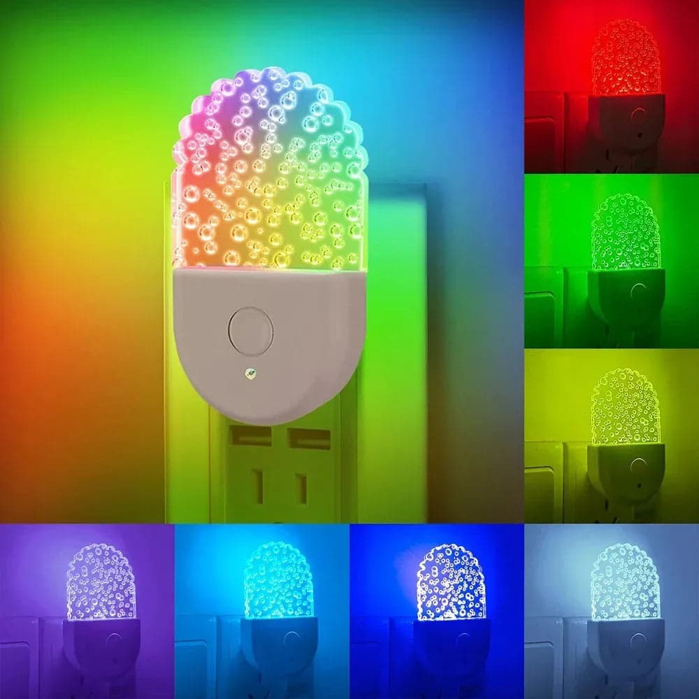 Lampka Nocna LED | Ochrona Oczu 0,5 kg - Idealna Do Sypialni i Dla Dzieci