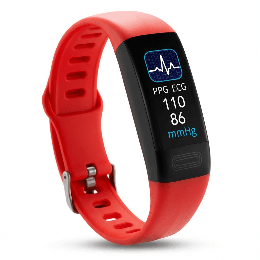 Opaska Sportowa SmartCardio V19 | Monitor PPG i EKG | 0.05 kg