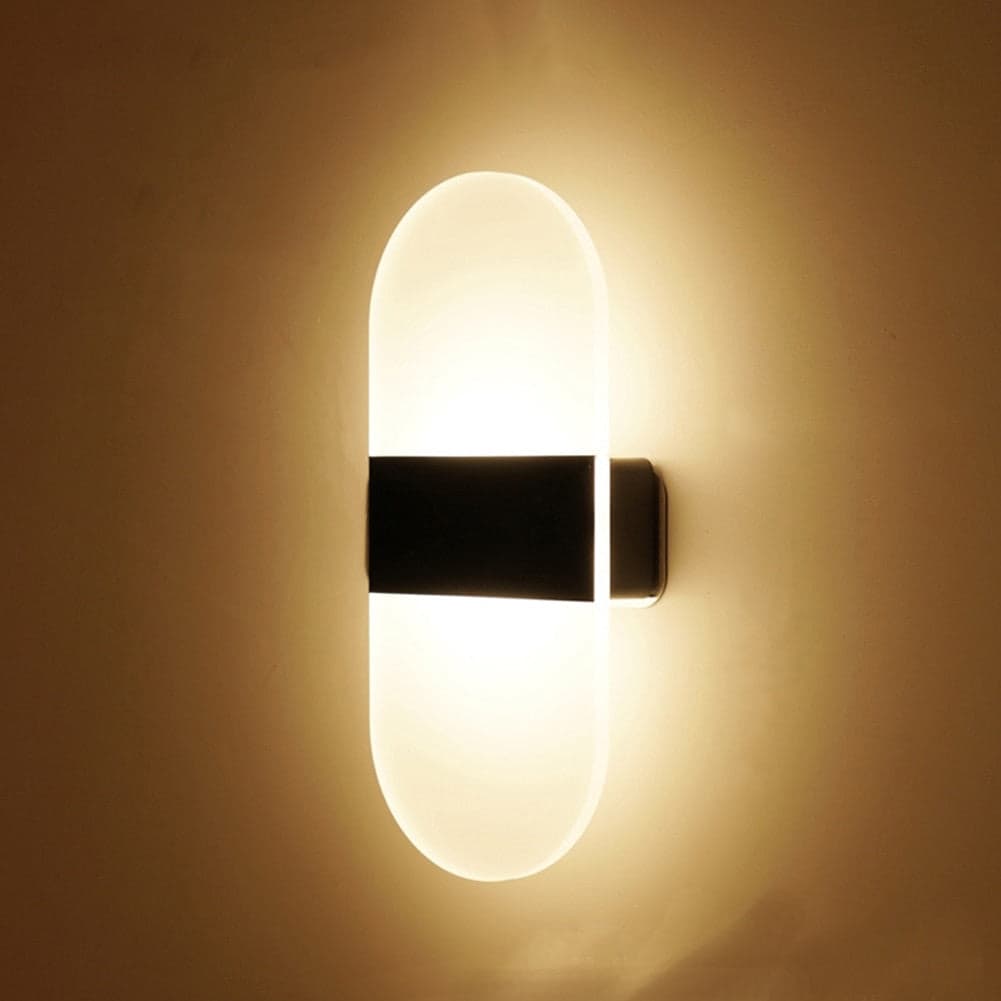 Lampa Ruchowa LED z Wbudowaną Baterią | Nowoczesny Design, Ciepłe/Białe Światło