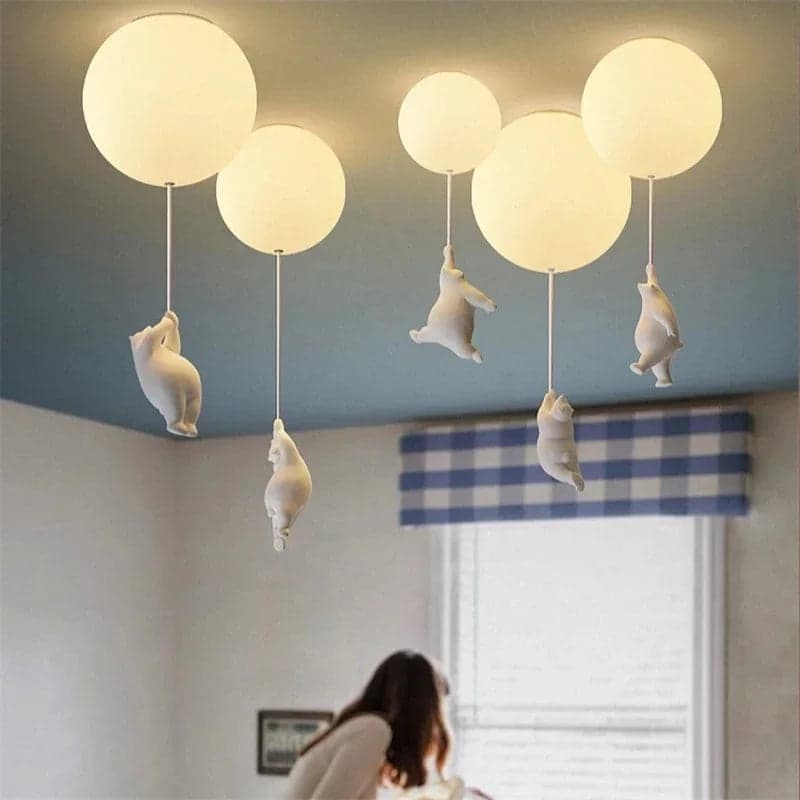 Lampa wisząca LED | Kreatywne oświetlenie 1,5 kg