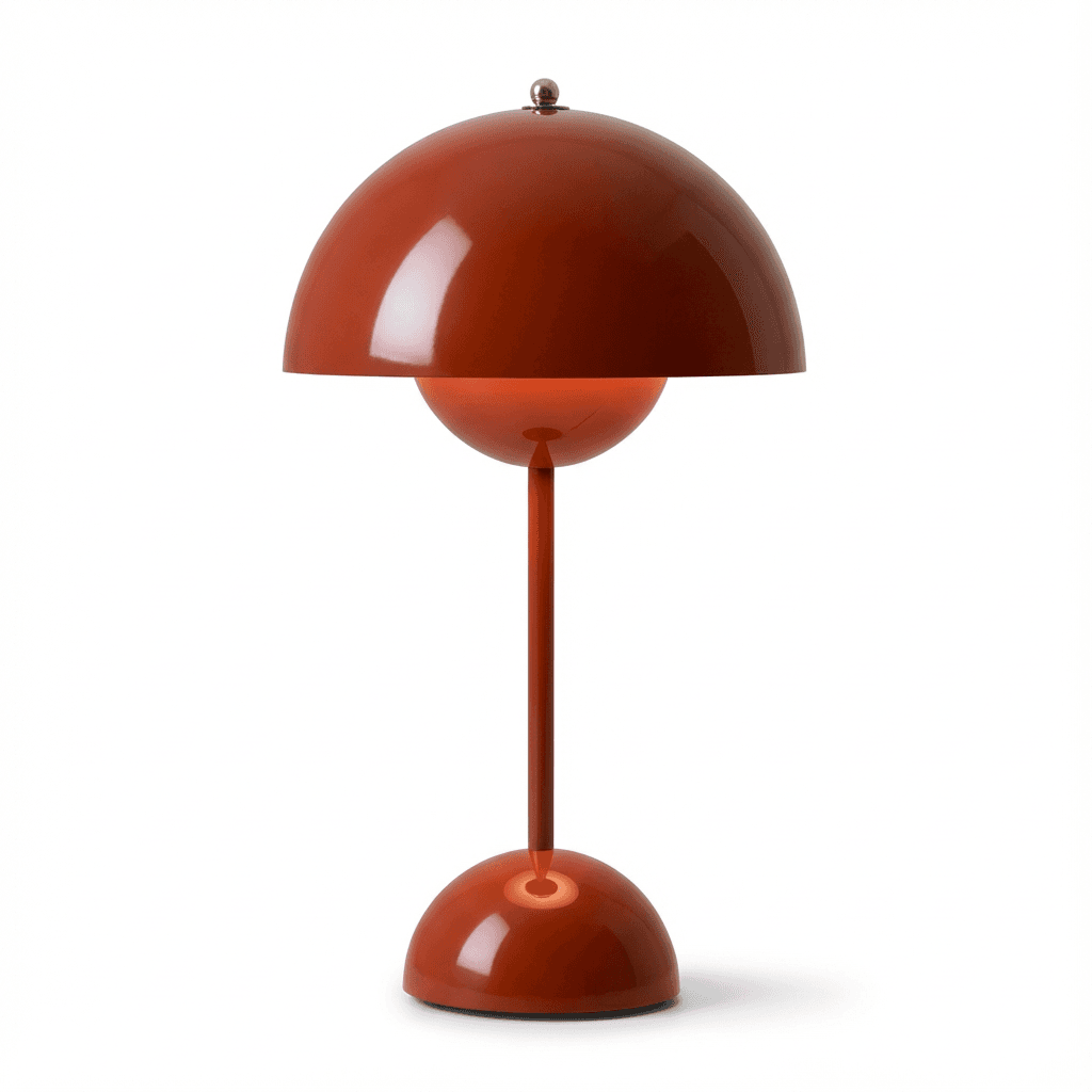 Lampa Stołowa Domek | Geometryczny Design Retro 1.5kg
