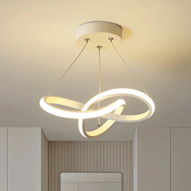 Lampa Wisząca LED Nordycka | Nowoczesne Oświetlenie 1,5 kg do Salonu i Jadalni