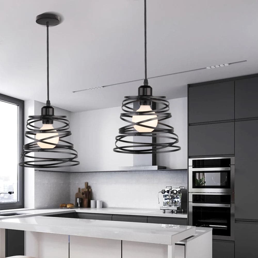 Lampa Wisząca Retro | Styl Industrialny 1,5 kg - Idealna Do Salonu i Jadalni