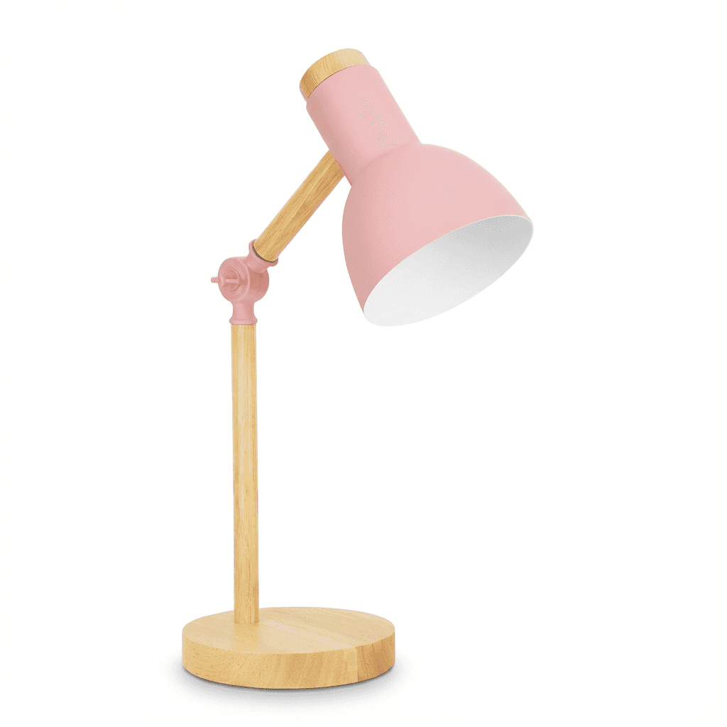 Lampka Biurkowa LumoWood | Regulowane Ramię | 1,2 kg