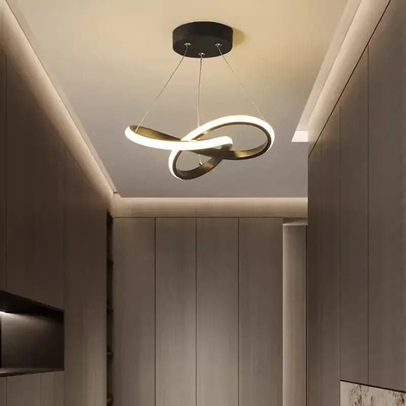 Lampa Sufitowa LED LumiWave – Nowoczesne Oświetlenie do Salonu i Sypialni