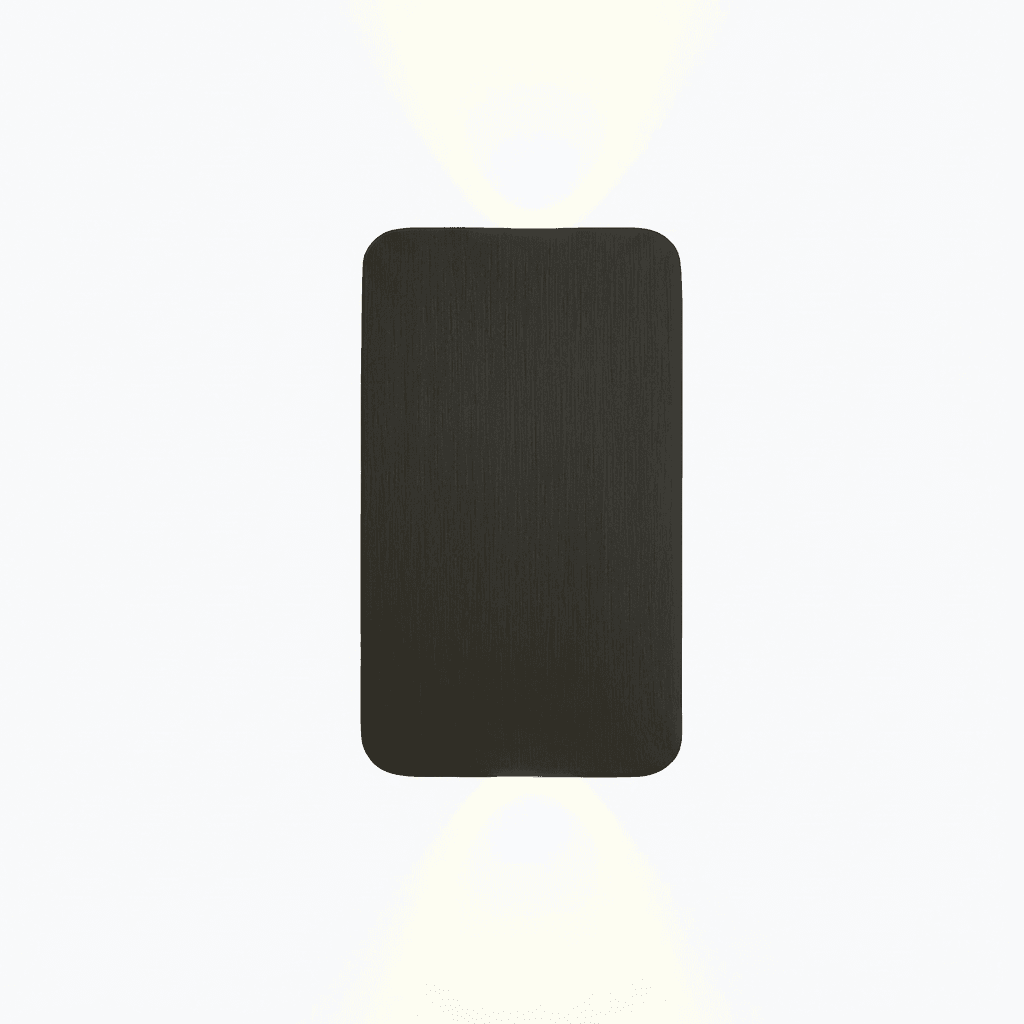 Kinkiet Verto | Kinkiet Ścienny LED, Matowe Aluminium, 0,5 kg