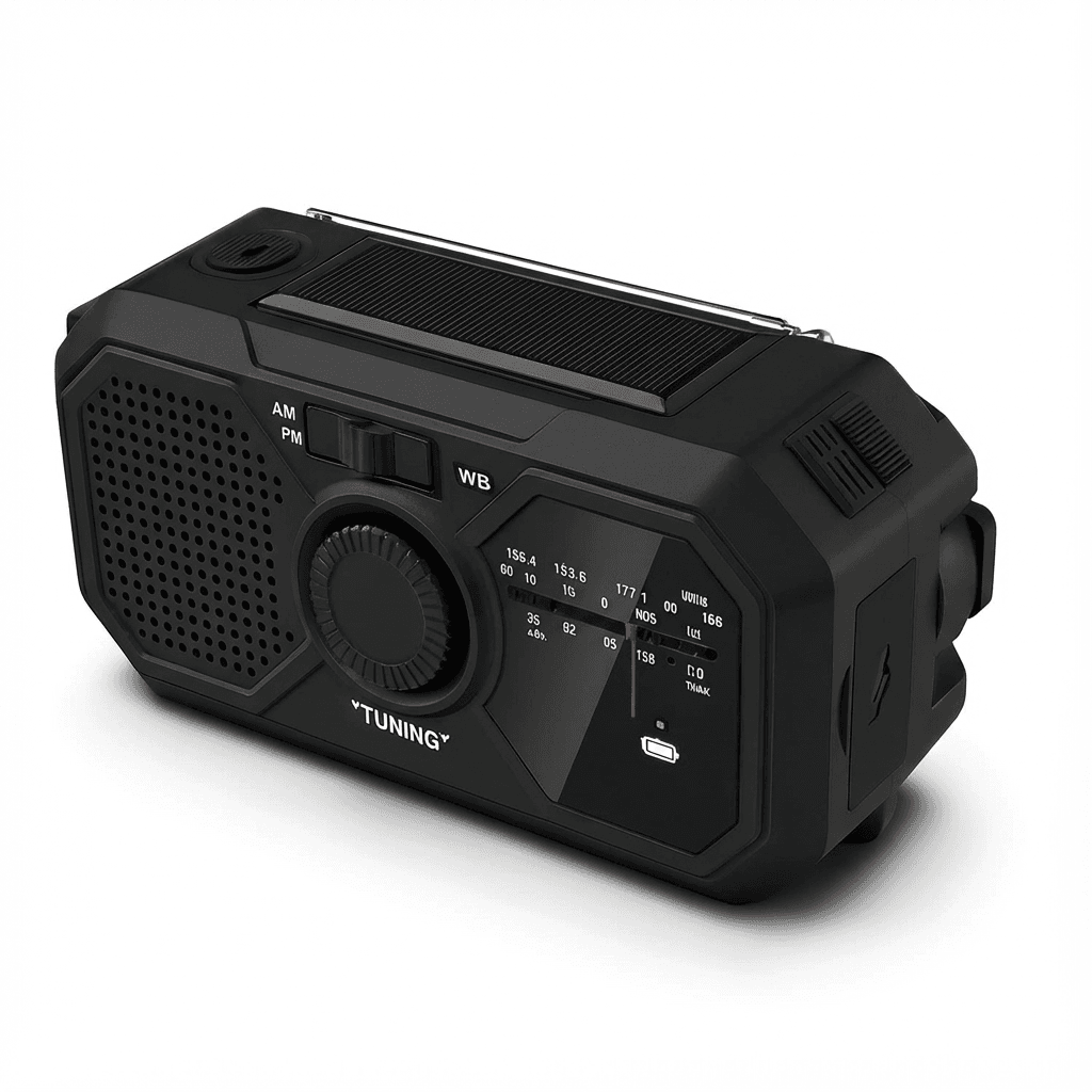 Radio Turystyczne Zeta | Wbudowana Latarka LED | 0.5 kg