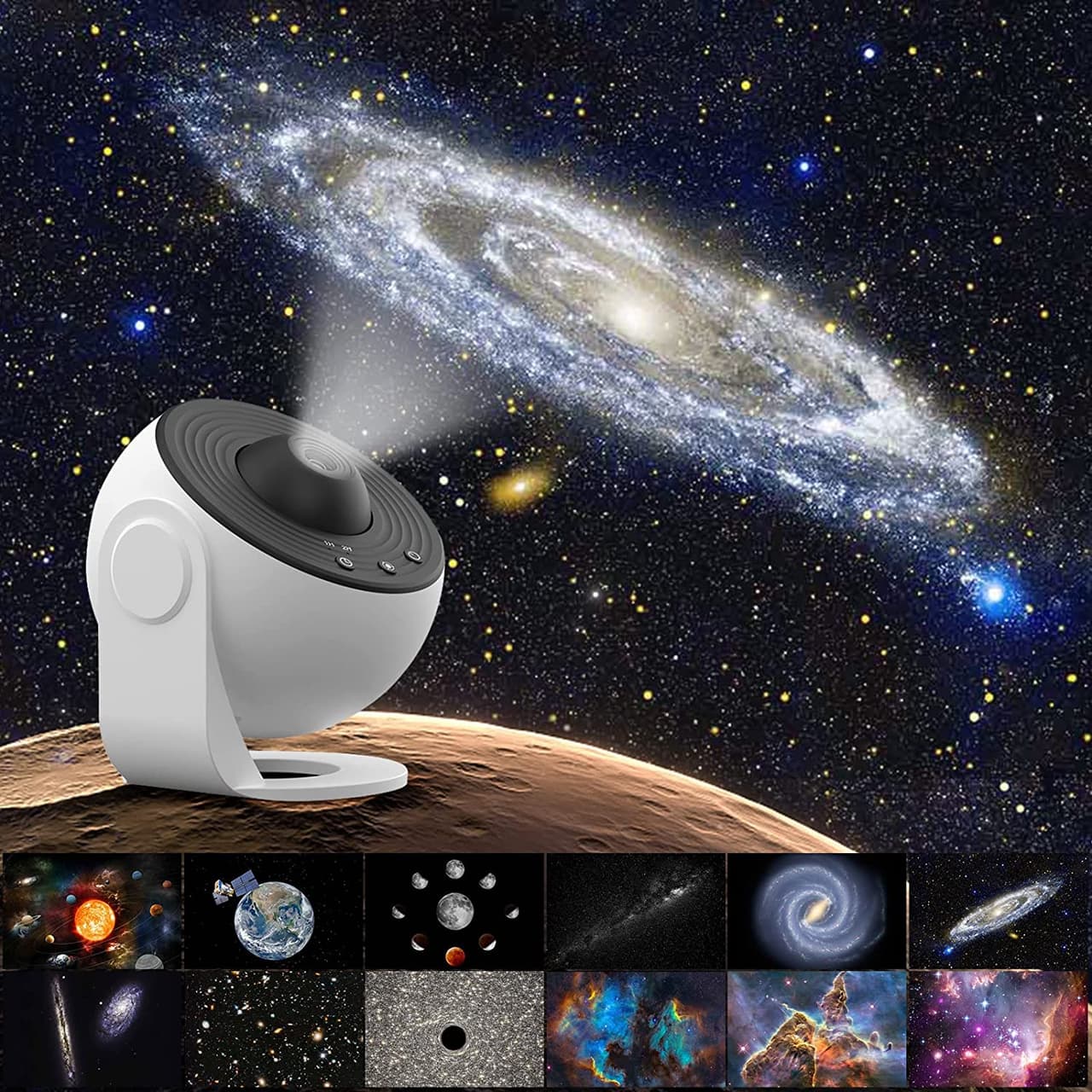 Projektor Planetarium LED 13-in-1 – Gwiezdne Niebo do Sypialni