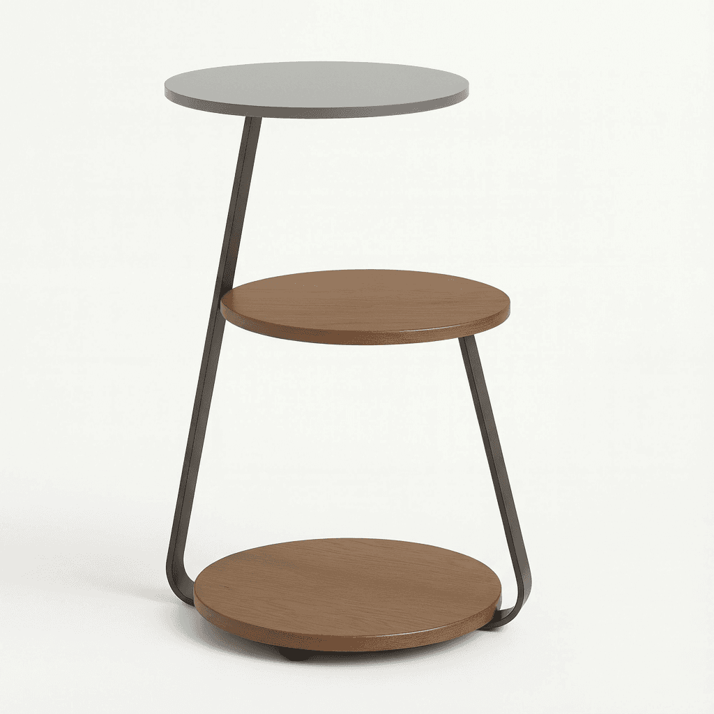 Stolik Boczny Novelo | Minimalistyczny Design Z Oświetleniem LED 0.8kg
